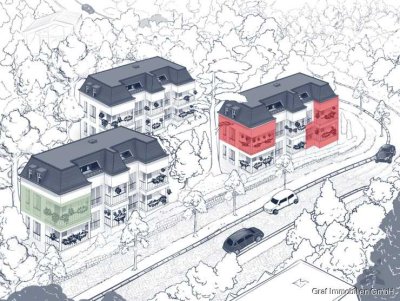 2 Zimmer Wohnung Parkett Balkon im grünen Waidmannslust (A5), inkl. PKW-Stellplatz