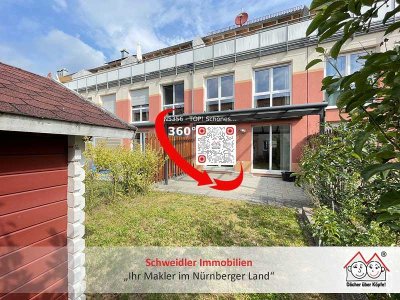 TOP! Schönes Young-Family-Reihenhaus mit 5 Zimmern, Dachterrasse und zwei Einzelgaragen in Feucht