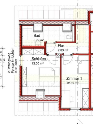 Moderne 3-Zimmer-Wohnung mit 95 m² und Balkon im 1. OG in 77977 Rust zu vermieten