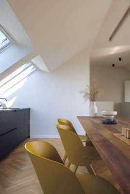 Exklusives Duplex-Penthouse im Nordend mit Dachloggia und Skylineblick