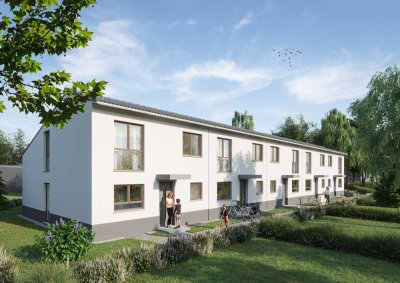 Neubau-Reihenmittelhaus auf dem Frankfurter Berg mit Garten & Stellplatz - provisionsfrei