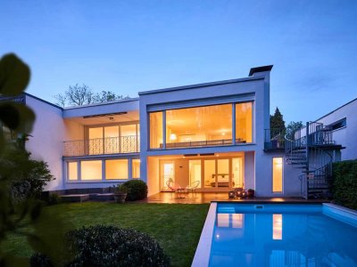 lichtdurchflutetes Architektenhaus,  Köln-Thielenbruch, 348 m² provisionsfrei, direkt vom Eigentümer
