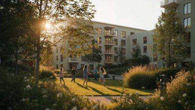 4-Zimmer-Wohnung mit smarter Aufteilung und offener Küche