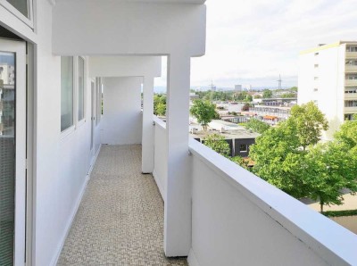 3-Zimmer-Etagenwohnung mit Balkon in verkehrsgünstiger Lage von Frankfurt-Nied