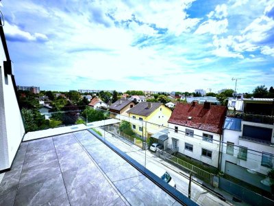 PENTHOUSE LIVING - 5 TERRASSEN - AUSBLICK - WÄRMEPUMPE - DECKENKÜHLUNG - U1!