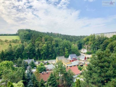 Zentral gelegene 2-Raum-Wohnung mit Balkon in Rabenau