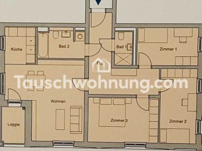 Tauschwohnung: 4-Raum-Whg gegen ähnlich große Whg in Zentrum Ost/Babelsberg