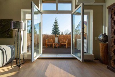 Modernes Loft über 2 Ebenen mit 3 Balkonen