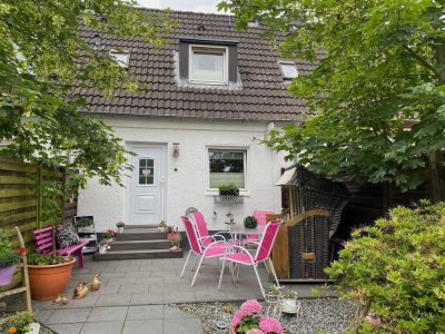 Liebevoll gepflegtes Reihenhaus für ein bis zwei Personen in ruhiger Lage