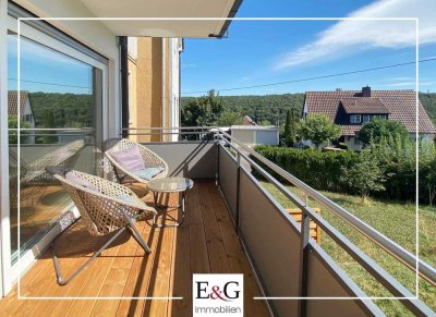 - Modern und möbliert - Charmantes 2-Zimmer-Apartment mit sonnigem Balkon
