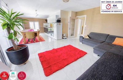 Exklusive Neubau-4-Zimmer-Wohnung mit 17 m² Dachterrasse &amp; 8 m² Balkon