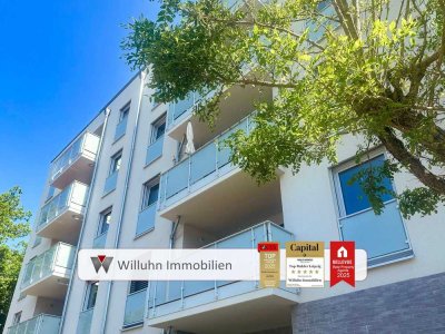 Schöne Wohnung mit grünem Weitblick l 11 m² Sonnen-Loggia * Provisionsfrei für den Käufer