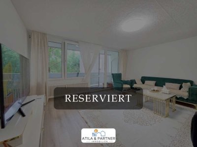RESERVIERT: Gepflegte und renovierte 3-Zimmer Wohnung mit Balkon
