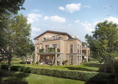 *** Eleganz und Charme trifft Natur: Ihre Neubau-Oase am Schlosspark!! ***