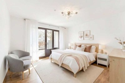 Moderne 2-Zimmer-Gartenwohnung in begehrter Lage von München-Neuperlach Süd