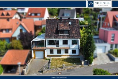 Vielseitiges Wohnhaus mit Garten, Terrasse und Ausbaupotenzial in ruhiger Lage von Marktbreit
