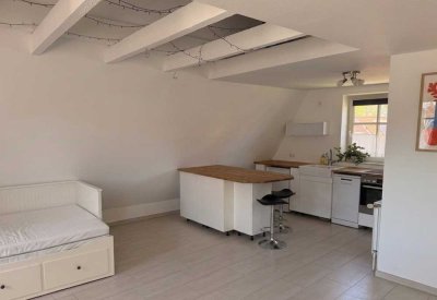 Moderne 1-Zimmer-Wohnung in bester Lage von Groß-Faldern – voll ausgestattet