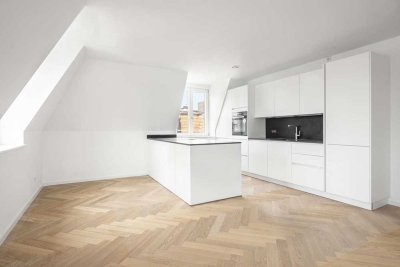Exklusive 4-Zimmer-Maisonettewohnung mit Dachterrasse im Stattelmann Palais