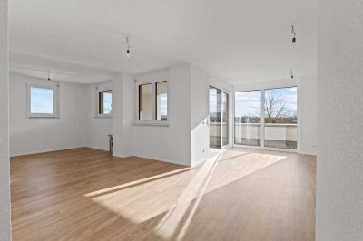 Exklusives Neubau-Mietobjekt: Barrierefreie Penthouse Wohnung mit 113 m² in Tiefenbronn-Lehningen
