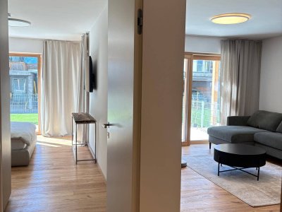 Exklusives, vollmöbliertes Designapartment in der Hungerburg mit Privatgarten – Neubau