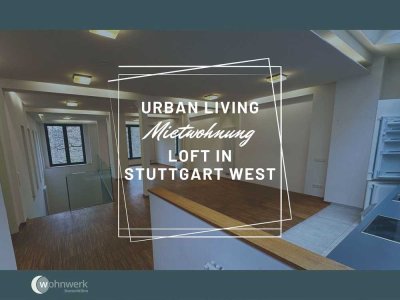 Urban Living: Exklusives Loft im Stuttgarter Westen mit elegantem Flair und eigener Garage