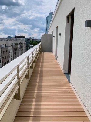 Penthouse Energieklasse A | Skyline-Blick & Südterrasse | 4 Zi. | 143 m² | EZB-Nähe | Provisionsfrei