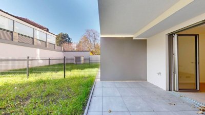 Moderne 1-Zimmer-Gartenwohnung in grüner Oase nahe der Donau!ERSTBEZUG!