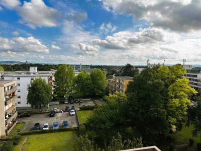 Panorama-Blick, zwei Balkone u. TG-Stellplatz