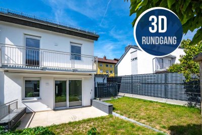 Frankfurt Kalbach: Saniertes, energieeffizientes Reihenendhaus mit Garten & Garage in ruhiger Lage