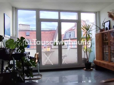 Tauschwohnung: Tausche 1xSchwabing 2-Zimmerw. + 1xMaxvorstadt 2-Zimmerw.