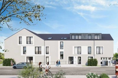 NEUBAU • 3 Zi- Erdgeschosswohnung mit ca. 88 m² •  barrierefreier Zugang • Wohnen im Rodehof • Aufzu
