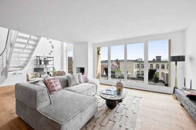 ***Ihr Penthouse in Berlin-Mitte – Wohnen mit Ausblick und Privatsphäre***