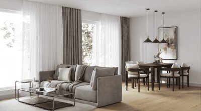 Wohnen im Grünen - Stilvolle 71 m² Wohnung in St. Stefan ob Stainz / TOP03