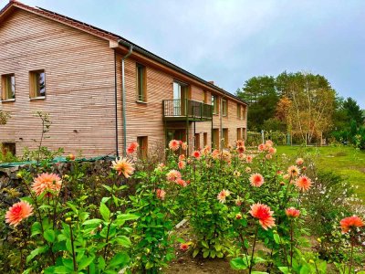 Neue 2,5-Zimmer Reihenmittelhäuser nahe Berlin, in paradiesischer Natur und Stille. Provisionsfrei.
