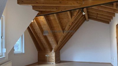 Helle 2-Zimmer-Dachgeschoss-Wohnung in ruhiger Lage
