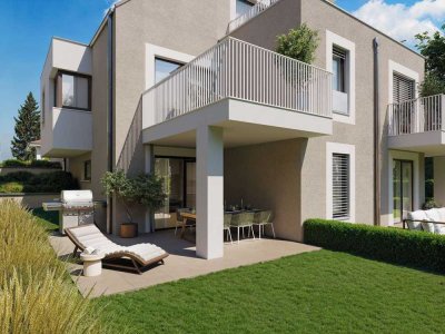 Phantastische 3-Zimmer-Gartenwohnung in sonnenverwöhnter Süd-West-Ausrichtung