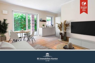 Hochwertige Neubau-Erdgeschosswohnung mit Terrasse und Stellplatz