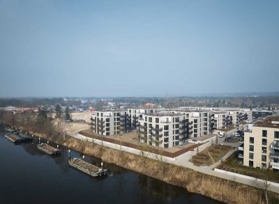 Neubauwohnung mit Dachterrasse an der Elbe!