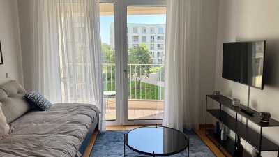 Luxuriöses, möbliertes Einzimmer-Apartment