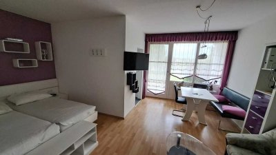 Kurring 7, möblierte Wohnung mit Terrasse direkt zum Kurpark