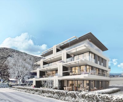 2-Zimmer-Gartenwohnung mit Terrasse und Sicht auf den Wilden Kaiser