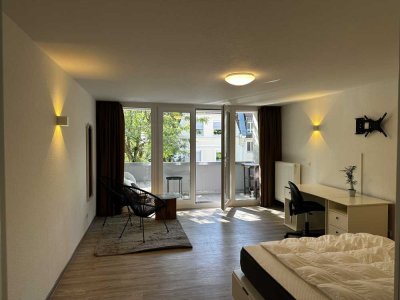 All-in! Möblierte Apartment-Suite am Westerberg – inkl. Balkon, Internet & Küche flexibel/ab sofort