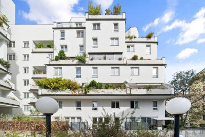 Maisonette mit Terrasse und Garten - Gegenüber Sofiensäle