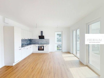 IHR NEUES WOHLFÜHL-ZUHAUSE: Geräumige 3-Zimmer-Wohnung mit BALKON und EBK im Weißenseer Neubauqua...