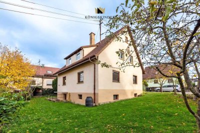 Gemütliches Einfamilienhaus+ zusätzliches Ausbaupotenzial, herrlicher Garten, viel Platz in top Lage