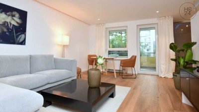 Exclusiv möblierte 3 Zimmer Wohnung mit Balkon und Tiefgarage in Kempten