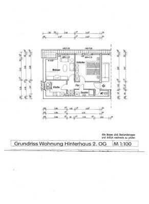 Sofort frei: Gemütliche 2-Zi.-Altbauwohnung,  saniert, St. Georgen