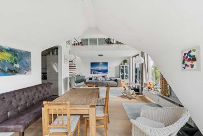 Wunderschöne Maisonettewohnung mit großer Balkonterrasse in Grafenberg