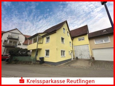 Einfamilienhaus mit Scheune in zentraler Lage in Metzingen