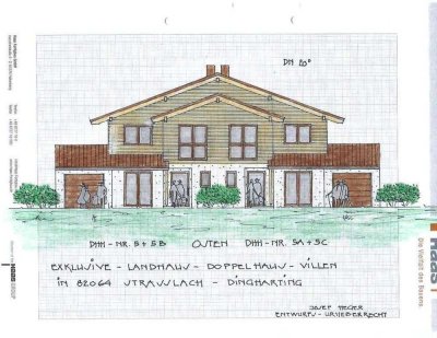 Exklsuive Landhaus - Doppelhausvillen